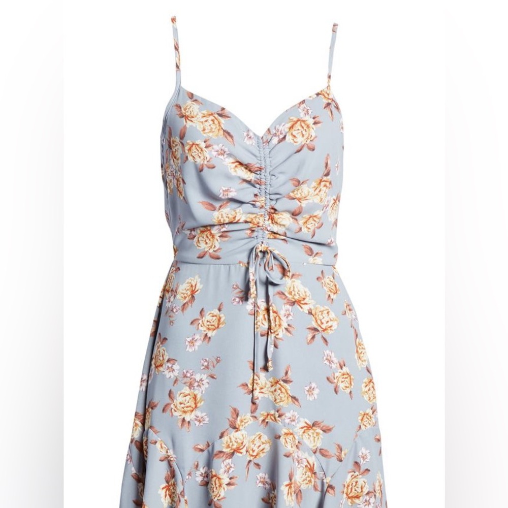 Row A Cinch Front Mini Dress